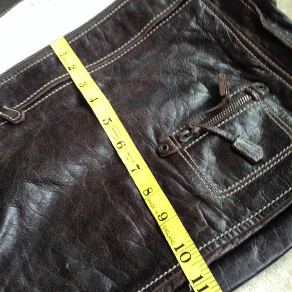 FRANCESCO BIASIA VINTAGE ITALIAN LEATHER  HANDBAG - Picture 6 of 7